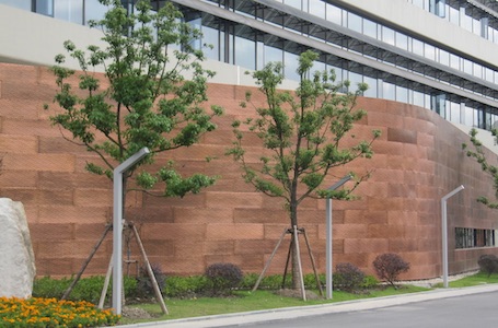 上海同济大学铜艺幕墙项目
