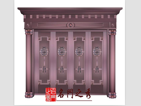 别墅铜门059(图1)