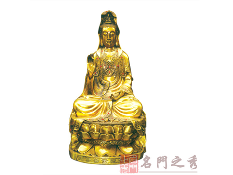 铜工艺品002 观音