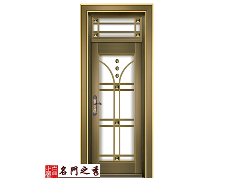 单开铜门009