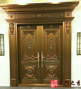 别墅铜门-280