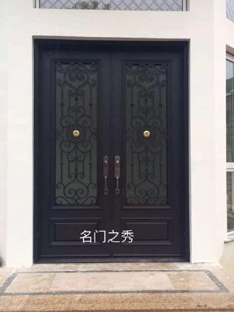 玻璃铜门033(图1)