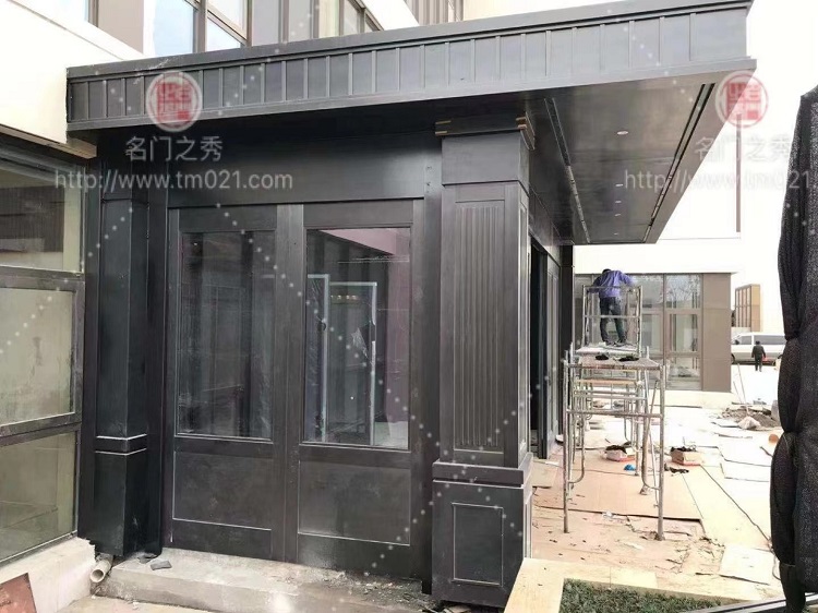 永鼎集团铜门、铜雨棚(图5)