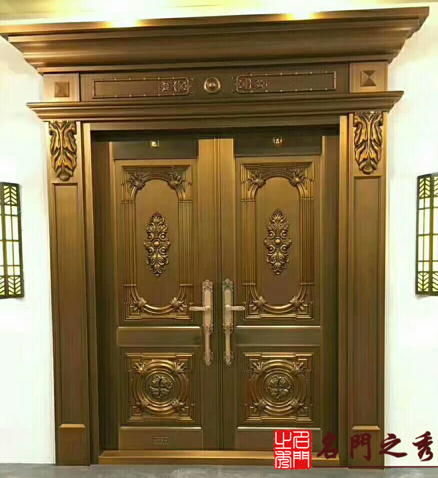 别墅铜门-280(图1)